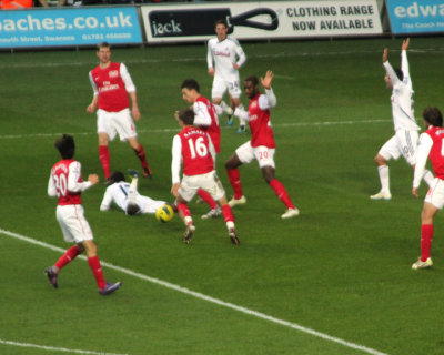 Dyer Fouled