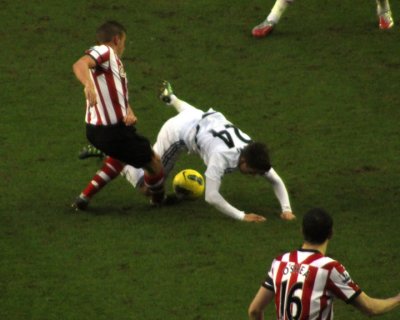 Allen Fouled