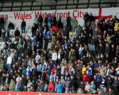 Swansea City v Blackburn Rovers April 2012