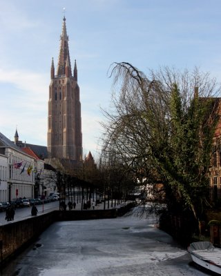 Bruges in the Snow