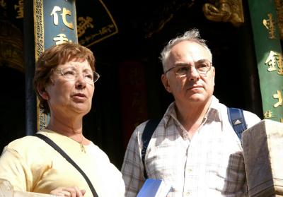 Dad & Mum in China 2006