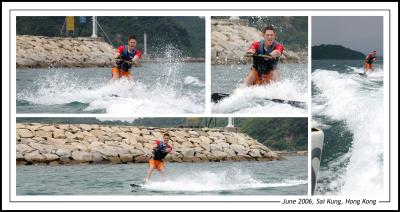Wakeboarding second session