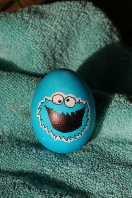 cookie monster egg