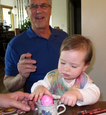 Grandpa Richard and Josie