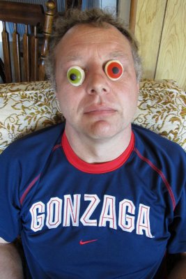 googly eyes candy - thank you Caroline!
