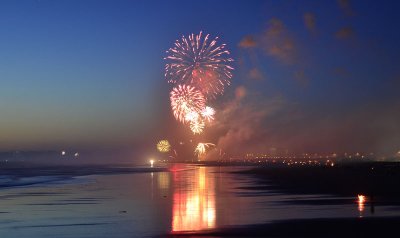 Early fireworks