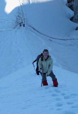 Heidi on Hog's back
