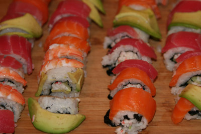 sushi close-up