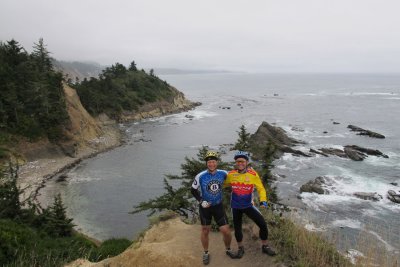 Claude and Markus on Cycle Oregon