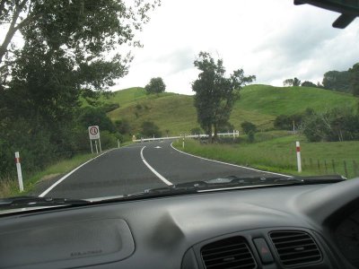 Right of way directions for one lane bridge