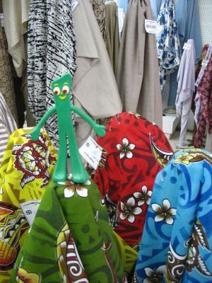 no vacation is complete without a trip to a fabric store