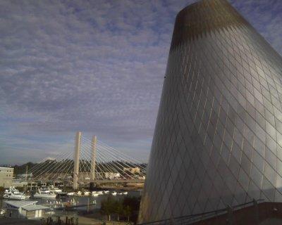 Bridge and Art Museum building