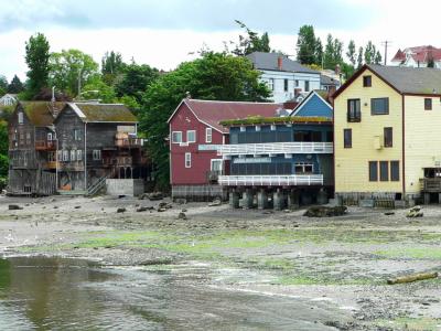Coupeville waterfront low tide