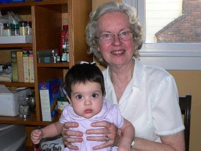 Evelyn  & Grandma Joanne