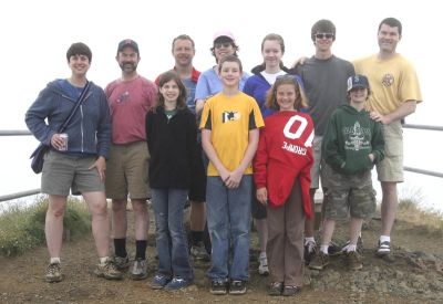 the summit of saddle mountain