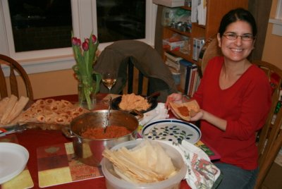Tamale assembly line