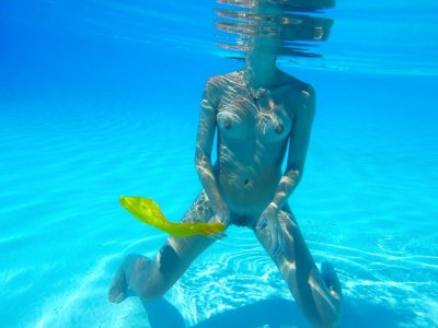 Elean the little mermaid.... - Aquatic ballet - (Sicily - 10-09-2011)