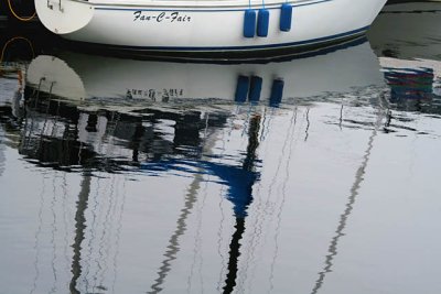  Tadoussac -  Boat reflection