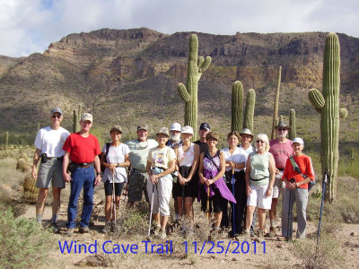 Wind Cave Hike 11/25/2011