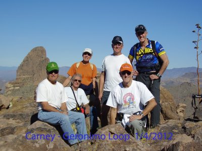 Carney - Geronimo Loop 1/4/2012