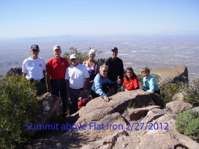 Flat Iron & Summit 2/27/2012