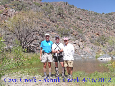 Cave Creek - Skunk Creek 4/16/2012