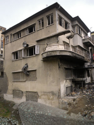 Neglected Ruined House