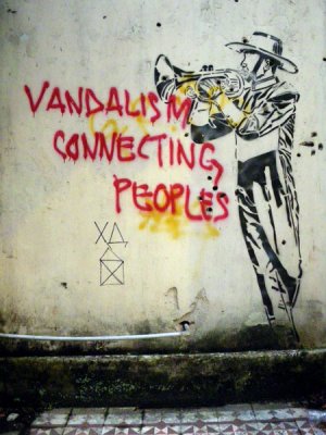 Vandalism Connecting Peoples