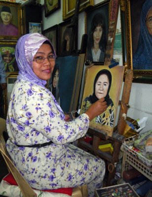 Suria, the Portrait Artist