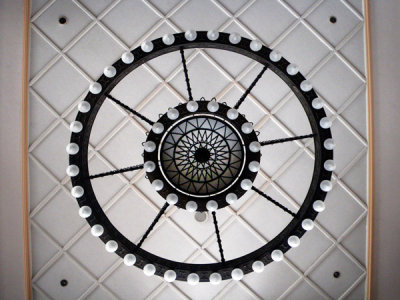 Metal Circles Chandelier