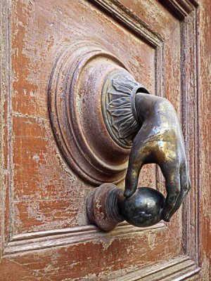 Hand Door Knocker