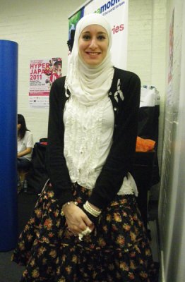 Happy Muslim Arab Girl