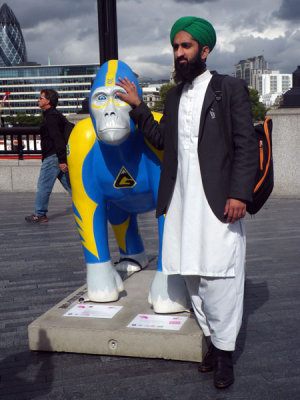 Mr Iqbal & Dyed silverback