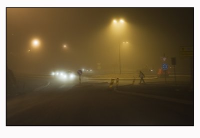 A foggy night 9