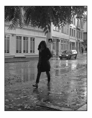 Wet streets.......