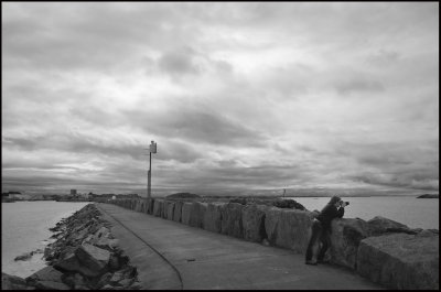 Wavebreaker in Skudeneshavn,Karmy....