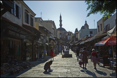 From the old city,Rhodes.......