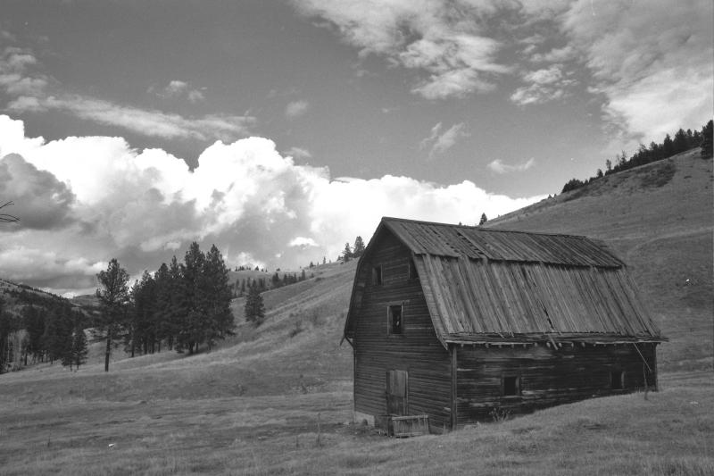 Barn in Bodie Washington Ghost Town