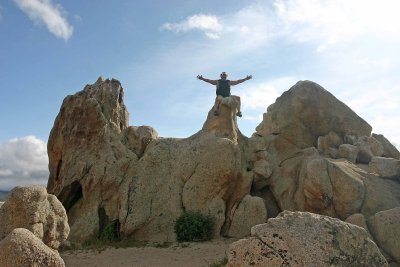 Natives in the area would throw their kids off these rocks . If they died,, they were deemed weak. If they lived ,, it was meant to be and they were thought strong. ( true story )