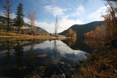 Fall Along The Kettle River , Near Curlew