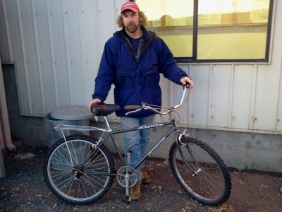 My Early 80's Schwinn Cruiser Commuter With Studs!!