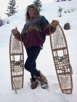 Old School Cool Snowshoes,,