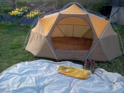 1978 North Face Oval Intention Expedition Tent