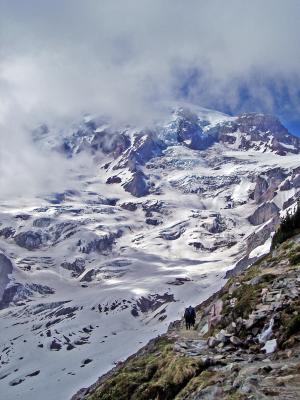 Nisqually Glacier ( Mt. Rainier Washington )