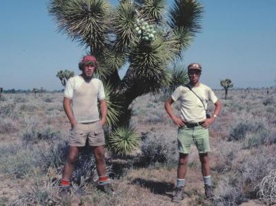 Mojave Desert ( April 1977) Note: Fishnet Shirt,  Poly Pro Of The 70s