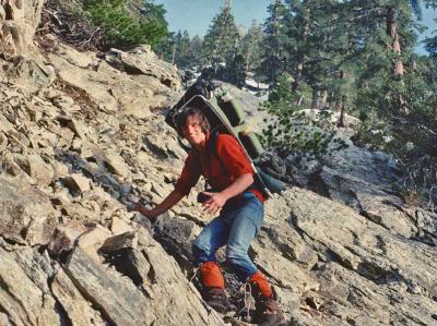 PA Jeff on Slide near Wrightwood.