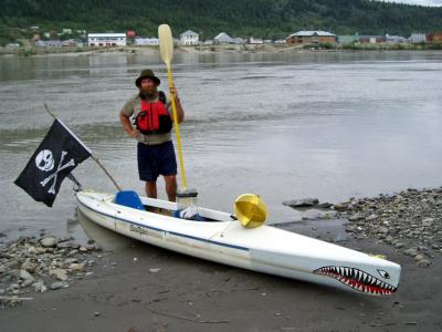 Mad Monte leaving Dawson City