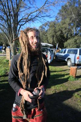 Crazy Horse ( Former AT hiker , Best Dreadlocks on PCT this Year!)