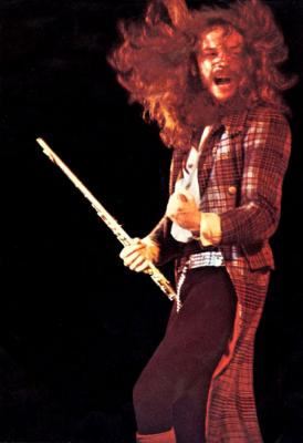 Ian Anderson  ( Lead Singer/ flute play for Jethro Tull 1971)