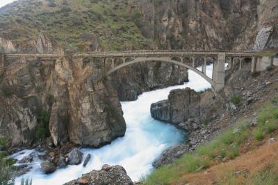 Chelan Falls and Old Highway Bridge